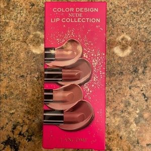 Lancôme color design nude lip collection